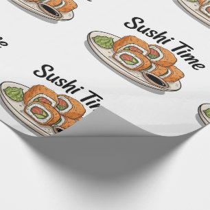 Sushi Time Wrapping Paper