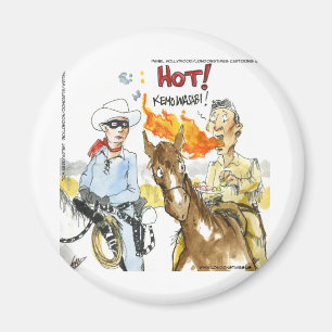 #Sushi Wasabi Of The Old West Funny Gifts Etc Magnet