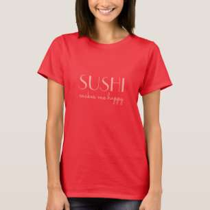 SUSHI / YOUR TEXT custom shirts & jackets