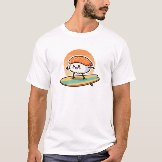 Sushi's Surf Adventure T-Shirt (Front)