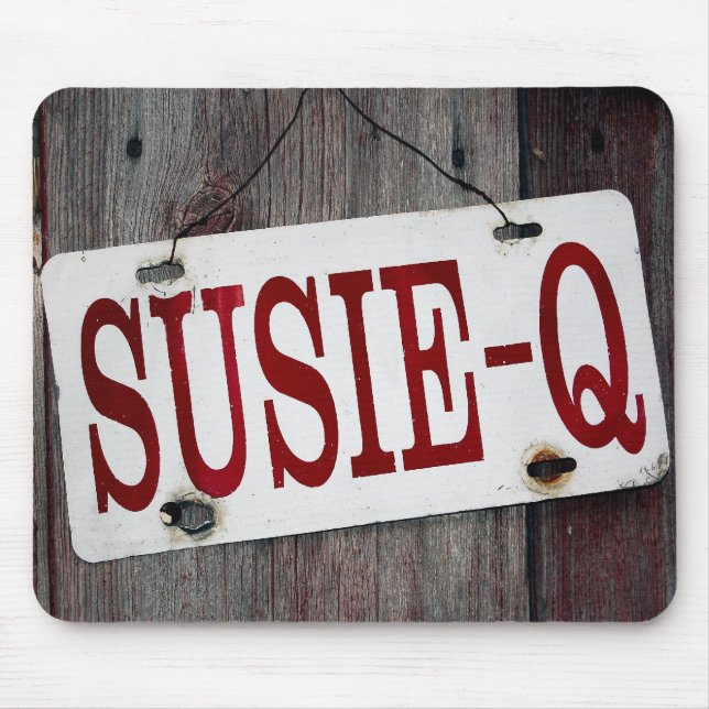 Susie Q Mouse Pad (Front)