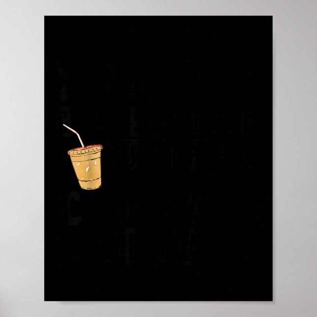 Suspect Claims Shes Broke But Stops For Iced Coffe Poster (Front)