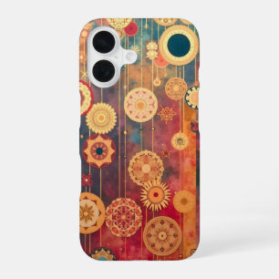 Suspended Gold iPhone 16 Case