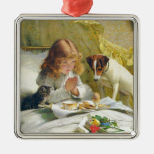 Suspense by Charles Burton Barber Metal Tree Decoration