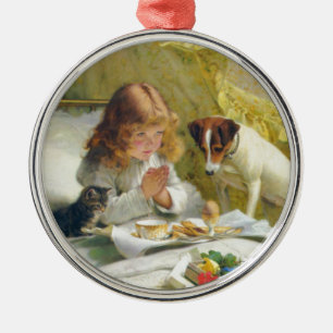 Suspense by Charles Burton Barber Metal Tree Decoration