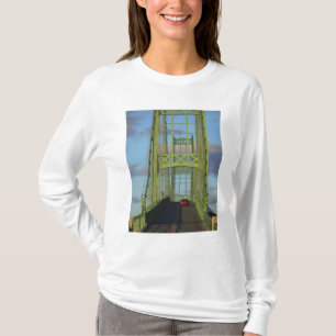 Suspension bridge onto Little Deer Isle T-Shirt