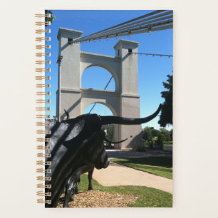 Suspension Bridge, Waco, TX Planner