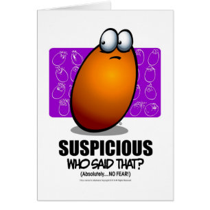 SUSPICIOUS - Orange