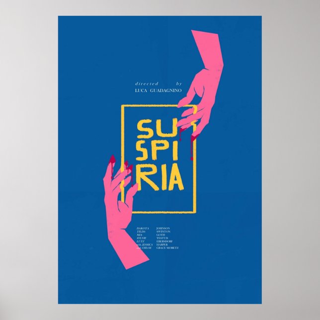 SUSPIRIA 2018 alternative movie  Tilda Swinton  Poster (Front)