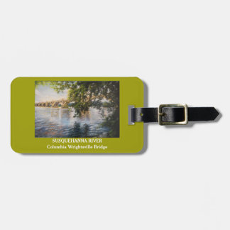 Susquehanna RiverLuggage purse or key chain tag