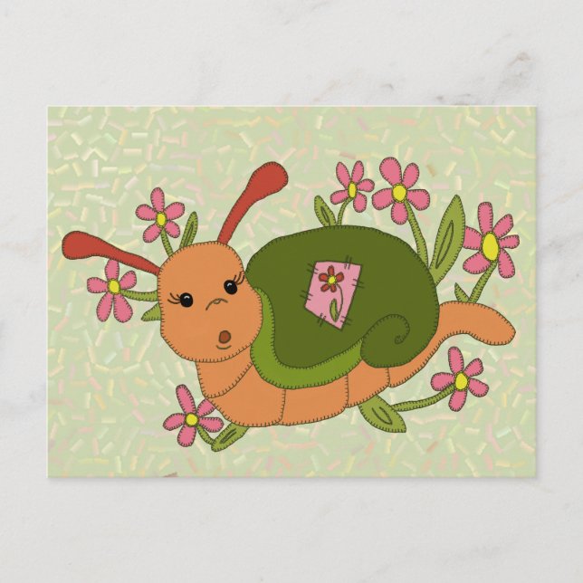 Süße Schnecke Postcard (Front)