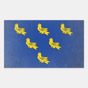 Sussex Rectangular Sticker
