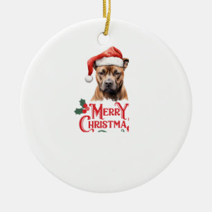 Sussex Spaniel Christmas Ceramic Tree Decoration