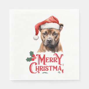 Sussex Spaniel Christmas   Napkin