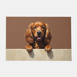 Sussex Spaniel Doormat Art