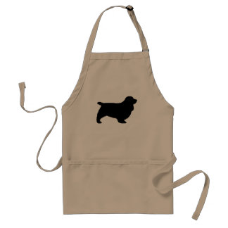Sussex Spaniel Silhouette Standard Apron