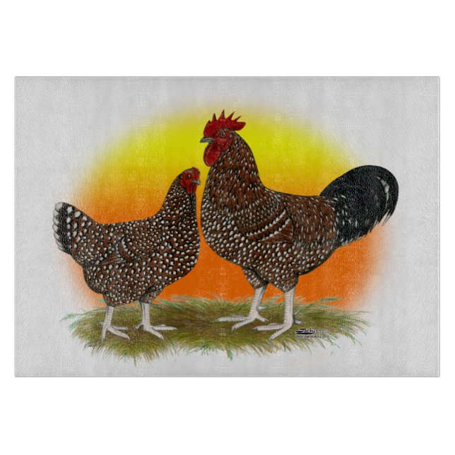 Sussex Sunrise Cutting Board (Front)