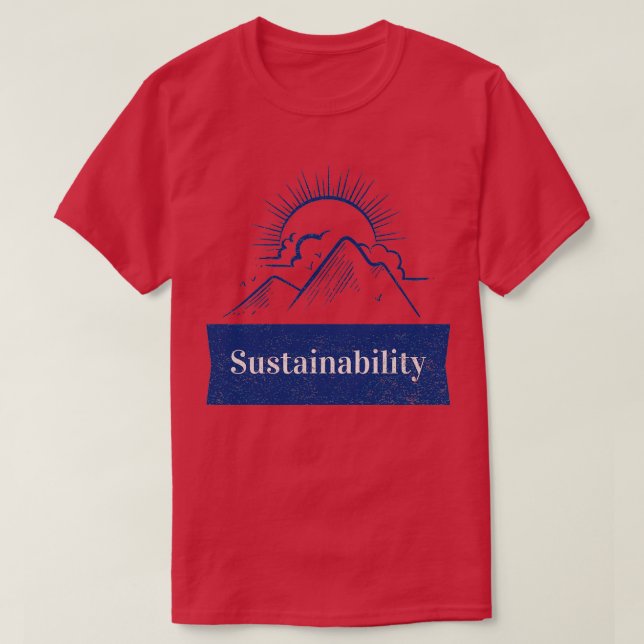 Sustainability 12 T-Shirt (Design Front)