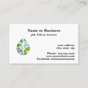 Sustainability Business Card