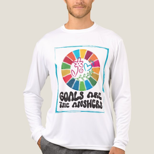 Sustainability Goals Eco Tee – Gift Climate Action (Front)