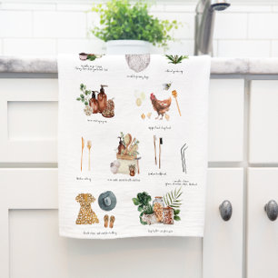 Sustainable Lifestyle Eco Guide   Zero Waste  Tea Towel