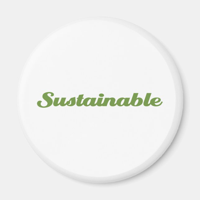 Sustainable Magnet (Front)
