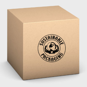 Sustainable Packaging, Small Business Rubber Stamp