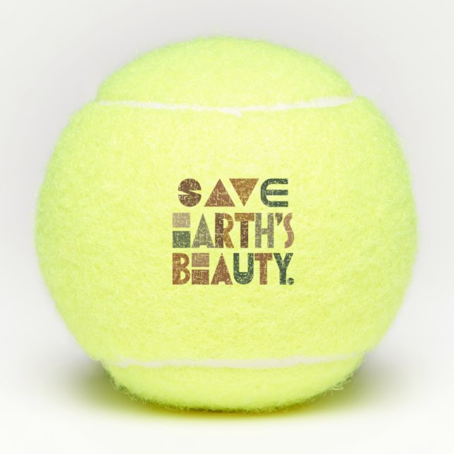Sustainable Shine  Tennis Balls (Front)