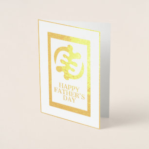Sustainance Adinkra Father’s Day greeting card