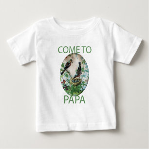 Sustaining the Flock: Capturing Nurturing Parental Baby T-Shirt