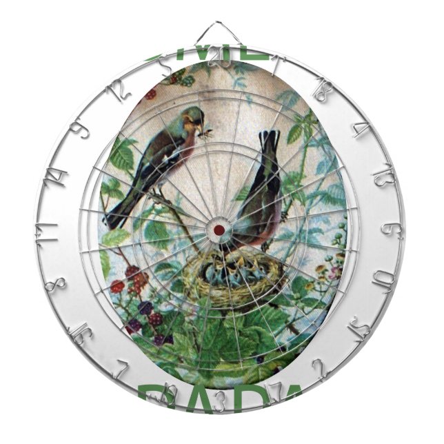 Sustaining the Flock: Capturing Nurturing Parental Dartboard (Front)