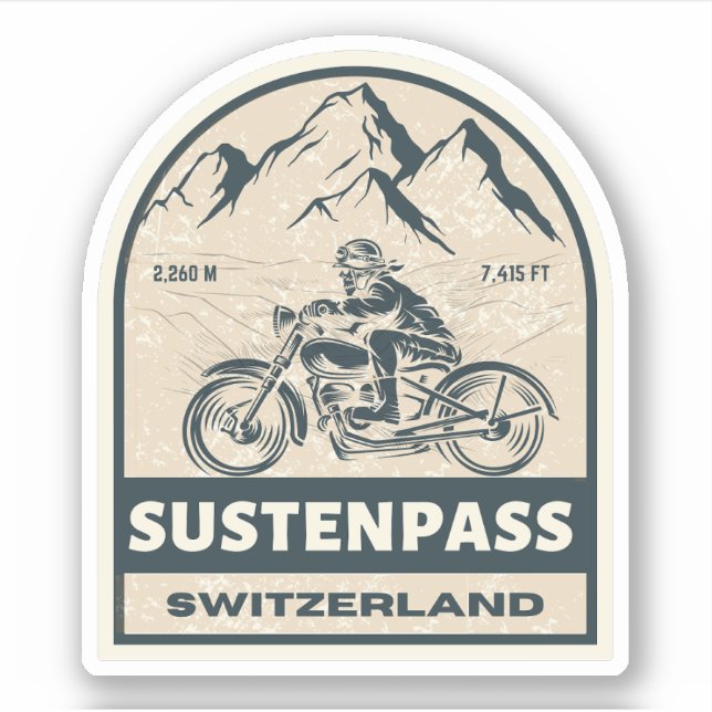 Susten Pass swiss–alps motorcycle tour (Front)