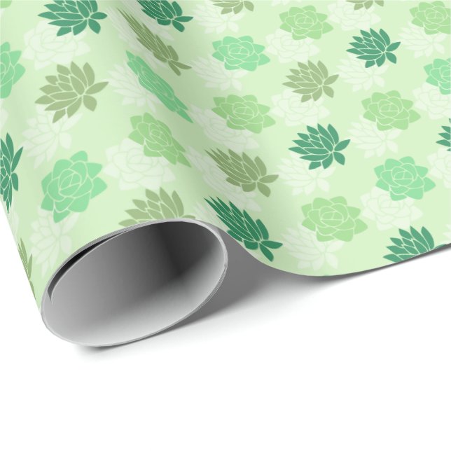 Susucculents Wrapping Paper (Roll Corner)