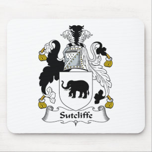 Sutcliffe Family Crest Mouse Pad