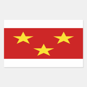 Sutherland county flag Scotland united kingdom sym Rectangular Sticker