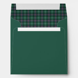 Sutherland Old Ancient Original Scottish Tartan  Envelope