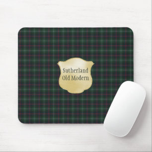 Sutherland Old Modern Original Scottish Tartan Mouse Pad