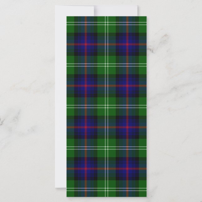 Sutherland tartan blue green plaid (Front)