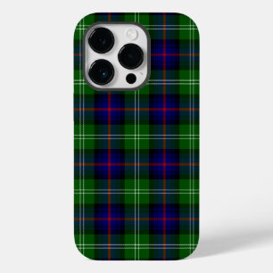 Sutherland tartan blue green plaid Case-Mate iPhone 14 pro case