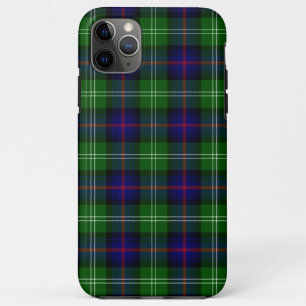 Sutherland tartan blue green plaid Case-Mate iPhone case
