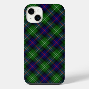 Sutherland tartan blue green plaid iPhone 14 plus case