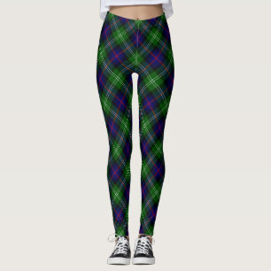Sutherland tartan plaid leggings