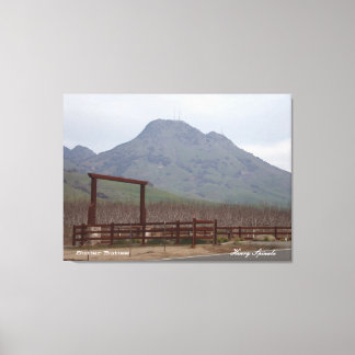 Sutter Buttes Mountain Range Canvas Print