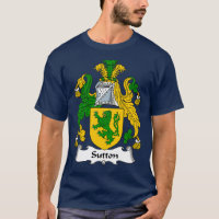 Sutton Coat of Arms Family Crest