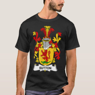 Sutton Coat of Arms Family Crest T-Shirt