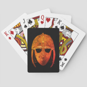 Sutton Hoo helmet Playing Cards