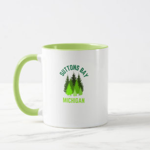 Suttons Bay Michigan Hometown Coffee Mug