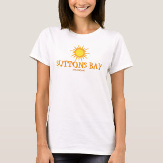 Suttons Bay, Michigan - Ladies Baby Doll (Fitted) T-Shirt