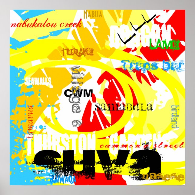 Suva Memories Poster (Front)