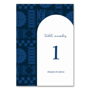 Suva Table Number